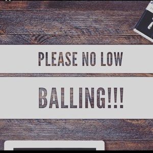 Please be considerate in your offers.